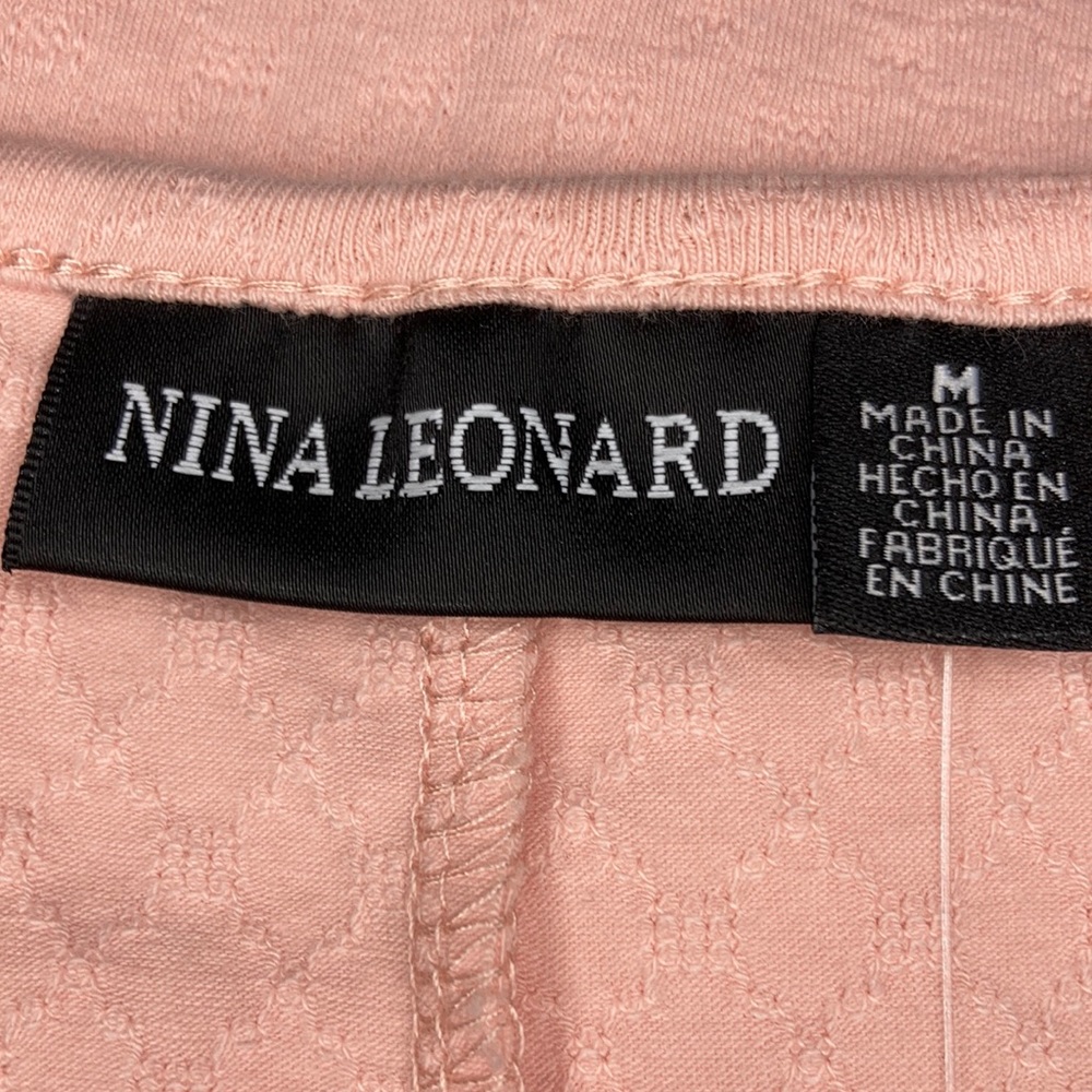 NWT Short Sleeves Nina Leonard Dress - Picture 5 of 8